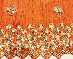 Trajes de fiesta de seda bordados a mano sin costuras de diseñador moderno para mujer moda india-estilo tradicional avanzado para fiestas - Product Image 2