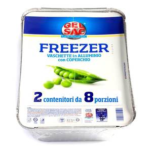 Juego de bandejas desechables Gr31, bolsa para congelador de 8 porciones, 2 unidades, 701049, Gel Sac - Product Image 1