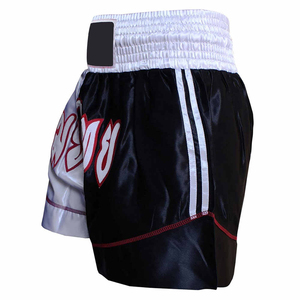 Pantalones cortos de Muay Thai de diseño personalizado de talla grande 2025 de alta calidad pantalones cortos de boxeo de gimnasio MMA de alta calidad para hombres - Product Image 4