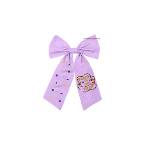 Accesorio para el Cabello con Lentejuelas para Fiesta de Mardi Gras, Lazo de Cola de Algodón Estilo Europeo-Americano Hecho a Mano para Mujer, Venta al por Mayor - Product Image 5