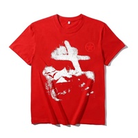 Vente en gros de t-shirts personnalisés pour hommes, stylés, à la mode 100% coton, t-shirts imprimés personnalisés OEM de la plus haute qualité