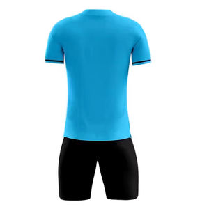 ชุดเครื่องแบบฟุตบอลของผู้ชายเสื้อฟุตบอลแขนสั้นสำหรับผู้ใหญ่เสื้อตัดและท็อปส์ซูแบบอัตโนมัติ - Product Image 3