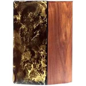 Caja de urna de resina de madera conmemorativa hecha a mano de lujo, urna humana de entierro de cremación funeraria decorativa moderna grande para cenizas - Product Image 2