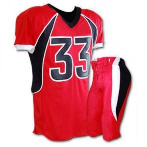 Athletic Fit American Football Jersey and <b>Pants</b> Set with Custom Print Lightweight Fabric and <b>Padding</b> for Maximum Movement - Product Image 1