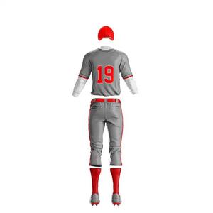 2024 Impresión de logotipo personalizado de alta calidad Diseño más nuevo Peso ligero Mejor diseño Ropa deportiva Uniforme de béisbol - Product Image 4