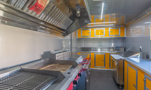 Remorque alimentaire mobile commerciale équipée 8,5x18 à vendre - Product Image 4