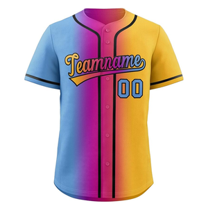 Uniforme de béisbol de tela de poliéster de alta calidad personalizado al por mayor uniforme de béisbol en blanco de algodón más vendido - Product Image 1