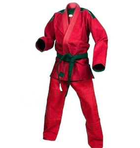 Tuta <span class=keywords><strong>da</strong></span> boxe uniforme di Karate in cotone 100% abito <span class=keywords><strong>Jodo</strong></span> <span class=keywords><strong>da</strong></span> allenamento Unisex di colore personalizzato - Product Image 3