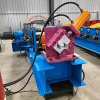 Machine de formage de profilés C pour tuiles en acier coloré, haute productivité, 1200 mm, moteur et pompe