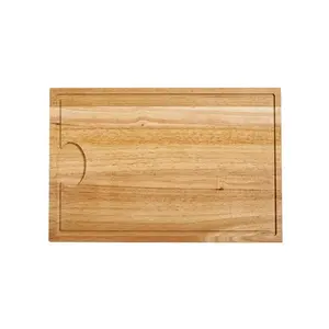 Planche à découper en bois de qualité supérieure en forme de rectangle pour cuisine servant un restaurant d'hôtel fabriqué en Inde - Product Image 4