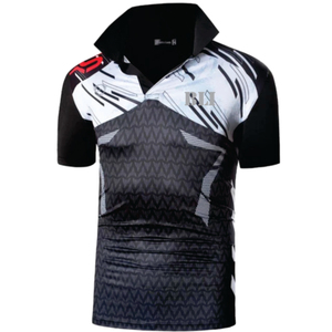 2025 nuevo modelo de camisa para hombre 100% poliéster Jersey tela transpirable Casual verano moda alta calidad gran oferta - Product Image 2