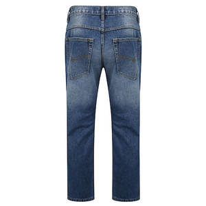 OEM conception personnalisée de jeans de haute qualité à la mode pantalon en jean Hip Hop pleine longueur pour hommes pantalon en jean ample à bas prix pour hommes - Product Image 5