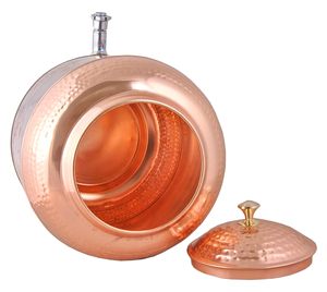 Dispensador de agua de metal de cobre de diseño personalizado de alta calidad Material de PC hecho a mano para beber con personalización de logotipo - Product Image 5