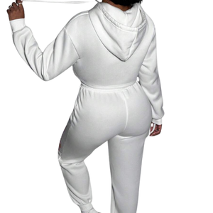 ชุดวอร์มกันลมสองชิ้นผ้าไนลอนโพลีเอสเตอร์ชุดวอร์มสำหรับผู้ชายชุดวอร์มแบบกำหนดเอง - Product Image 4