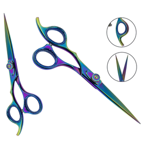 Tijeras de Peluquería Profesionales de Acero Inoxidable de Titanio, Equipo de Belleza Masculino Más Popular, Tijeras de Peluquería para Peinar - Product Image 3