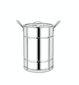 Olla Grande de Acero Inoxidable de 10 Litros, Lámina de Acero Inoxidable de Buena Calidad con Acabado Espejo - Product Image 4