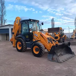 شاحن بيك هاو شديد الاستخدام JCB 4x4 بعجلات 20 طن شاحن بيك هاو حفار ورافعة بيك هاو JCB 3CX