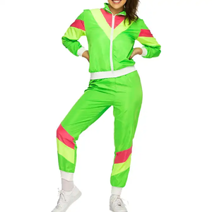 Conjuntos de ropa de calle de verano de dos piezas de diseño personalizado de alta calidad Chándal cortavientos informal de talla grande Directo de fábrica - Product Image 4