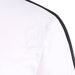 Meilleure vente T-shirt long ajusté surdimensionné pour hommes couleur unie de haute qualité 220 grammes vente en ligne de tissu - Product Image 4