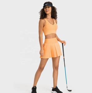 Sous-vêtements Gym Workout Running Solid White Pastel Clothesbody Butter Sports Bra - Product Image 5