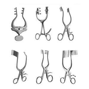 Écarteur manuel Jansen en tailles 10cm/4 ''29cm/18'' & 18cm/7 ''-Instruments chirurgicaux en acier inoxydable par Markham/Meyerding Houzel - Product Image 1