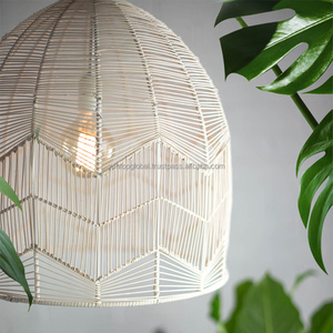 Đèn Treo Mây Đèn Treo Cổ Điển Đèn Treo Bóng Râm E27 Phòng Khách Phòng Ăn Trang Trí Nhà Cửa Quán Cà Phê Nhà Hàng - Product Image 3