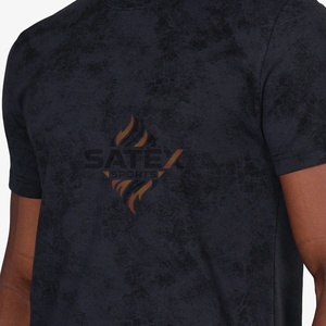 เสื้อยืดคอโอ ทรงหลวม ไหล่ตก ผ้าคอตตอน 100% หนานุ่ม ระบายอากาศดี แห้งเร็ว เป็นมิตรกับสิ่งแวดล้อม ล้างสีแบบแอซิดวอช พิมพ์ลายตามสั่ง คุณภาพสูง สไตล์วินเทจ - Product Image 4