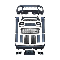 Kit carrosserie adapté pour Land Rover Range Rover Vogue 2013-2017 L405 Conversion Svo pare-chocs voiture jupe latérale calandre pièces d'échappement
