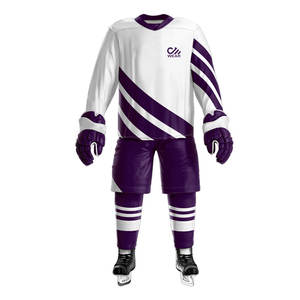 Uniformes de hockey sobre hielo de alta calidad Recién llegado Uniforme de hockey sobre hielo Último diseño Uniforme de hockey sobre hielo de alta calidad - Product Image 5
