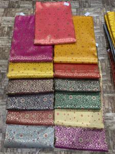 Luxurious <b>Silk</b> Fabric Natural <b>Fiber</b> Textile from Cocoons Smooth Texture Printed Pattern wholesale <b>silk</b> fabric brocade fabric - Product Image 6