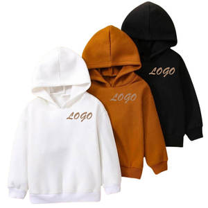 Conjuntos de Ropa al por Mayor para Niños, Sudaderas con Capucha de Manga Larga con Cierre y Bordado de Algodón de Moda Otoño 2025 para Niños - Product Image 1