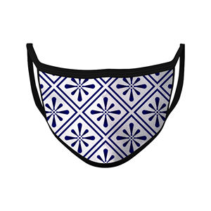 หน้ากากผ้าไหมแฟชั่นน้ำหนักเบาสำหรับงานปาร์ตี้หน้ากากผ้าฝ้ายกันฝุ่นพิมพ์โลโก้ได้ตามต้องการ - Product Image 1