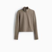 Veste de sport décontractée pour femme, légère, extensible, respirante, à séchage rapide, pour la course à pied, le yoga, la gym, l'entraînement physique