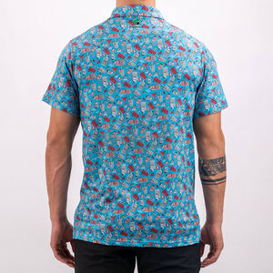 Polos à la mode pour hommes grande taille en tricot de coton tenue décontracté avec logo personnalisé vente en gros polos pour hommes nouveauté moderne - Product Image 6