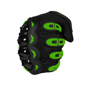 Custom Full Finger Racing Gloves <b>Genuine</b> Cowhide Leather for Outdoor Use Windproof Motorbike Gloves - Product Image 6