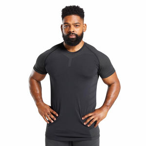 Prix de gros 100% coton à manches courtes hommes t-shirt grande taille haute qualité impression personnalisée OEM conception t-shirts - Product Image 4