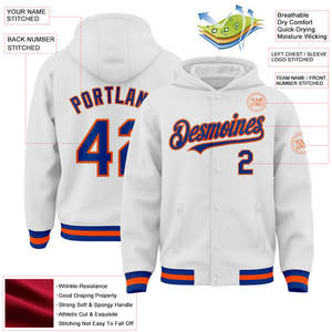 Logo personnalisé brodé Hoodies Baseball Vestes Hommes Fashion Design Slim Fit College Varsity Jacket Veste à manches en cuir - Product Image 2