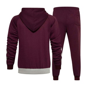 Conjunto Deportivo Unisex de Invierno para Clima Frío, 100% Algodón Transpirable, Sudadera con Capucha y Pantalones Deportivos Casuales, Personalizable - Product Image 6