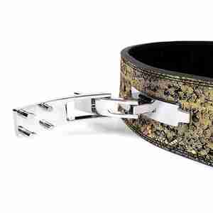 Cinturón de Levantamiento de Pesas de Cuero Personalizado de Fábrica, Cinturón de Soporte Lumbar de Alta Calidad para Gimnasio, Fitness y Entrenamiento de Potencia - Product Image 5