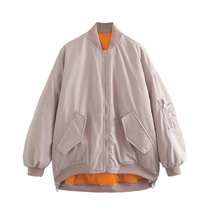 Nouveauté KATBROS INDUSTRY : Blouson Bomber Femme Tendance, Confortable, Respirant, Élégant, Coupe-Vent et Chauffant à Prix Abordable - Product Image 3