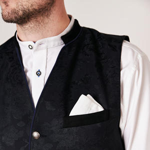 Gilet en laine pour homme, dernier design, traditionnel bavarois allemand, Trachten, Oktoberfest, réversible, automne - Product Image 2