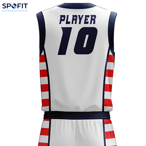 Uniformes de Baloncesto de Nuevo Diseño, Ropa de Baloncesto de Venta Caliente, Uniforme de Equipo Sublimado de Secado Rápido para Niños - Product Image 6