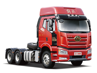 FAW J6P 6x4 420HP LHD RHD Moteur Diesel Euro2 Camions Tracteurs à Plateau Haut Gris Métallisé