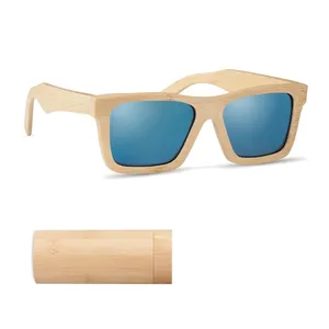 Lunettes de soleil en bambou écologiques WANAKA, produit artisanal éco-responsable - Product Image 1