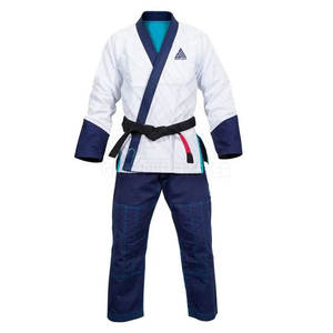 Uniforme de judo en coton de haute qualité avec manches complètes couleur personnalisée dernière conception au prix pour les vêtements d'arts martiaux - Product Image 4