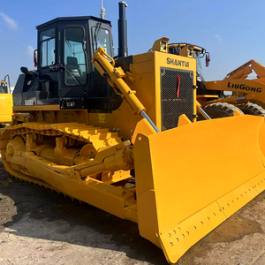 Bulldozer SHANTUI SD22 d'occasion en vente, Tracteur de bulldozer hydraulique moyen sur chenilles d'origine SD 22 22 tonnes avec ripper en bon état - Product Image 1