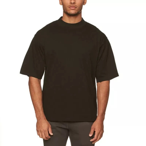 Camisetas de Hombre al por Mayor 2025, Camisetas Lisas con Impresión de Logotipo Personalizado, Corte Regular, 280 GSM, Hombros Caídos, Camisetas al por Mayor 100% Algodón - Product Image 5