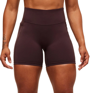 Pantalones cortos de fitness transpirables para mujer al por mayor pantalones cortos de fitness personalizados para mujer - Product Image 2