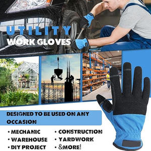 ถุงมือทำงานแบบเต็มนิ้ว สะท้อนแสง LED คุณภาพสูง เพิ่มความปลอดภัยในการจราจร สวมใส่สบาย - Product Image 5