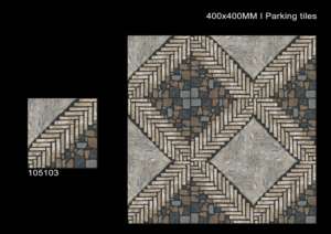 Carreaux de sol en porcelaine robustes pour extérieur 400x400 mm, finition mate, usage intensif, pour applications de stationnement - Product Image 3